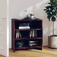 vidaXL Skänk rökfärgad ek 70x40,5x75 cm konstruerat trä
