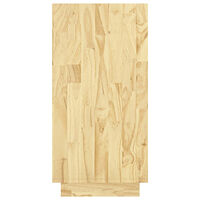 vidaXL Bokhylla 80x35x71 cm massiv furu