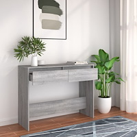 vidaXL Avlastningsbord grå sonoma 100x35x76,5 cm konstruerat trä