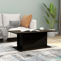 vidaXL Soffbord vit 102x55,5x40 cm konstruerat trä