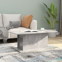 vidaXL Soffbord betonggrå 102x55,5x40 cm konstruerat trä