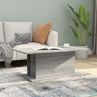 vidaXL Soffbord grå sonoma 102x55,5x40 cm konstruerat trä