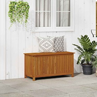 vidaXL Dynbox 113x50x58 cm massivt akaciaträ