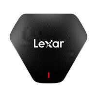 LEXAR Lexar Cardreader Multi-3-in-1 SD/micro SD/CF - USB 3.1 (USB Type C)