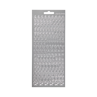 FOCUS Focus Stickers Silver Letters Design 2