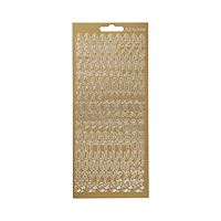 FOCUS Focus Stickers Gold Letters Design 2