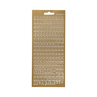 FOCUS Focus Stickers Gold Letters Design 3