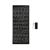 FOCUS Focus Stickers Black Letters Large Uppercase