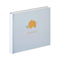WALTHER Walther Baby Album Animal 28x25 cm Blue