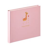 WALTHER Walther Baby Album Animal 28x25 cm Pink