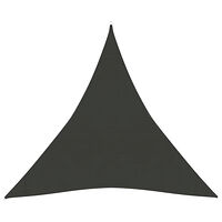 vidaXL Solsegel 160 g/m² antracit 6x6x6 m HDPE