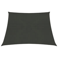 vidaXL Solsegel 160 g/m² antracit 4/5x4 m HDPE