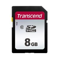 Transcend Transcend Silver 300S SDHC UHS-I C10 R20/W10 8GB