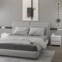 vidaXL Sängbord 2 st vit 45x34,5x44,5 cm konstruerat trä