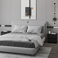 vidaXL Nattduksbord 2 st svart 45x34,5x44,5 cm konstruerat trä