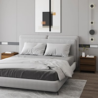 vidaXL Sängbord 2 st brun ek 45x34,5x44,5 cm konstruerat trä