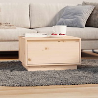 vidaXL Soffbord 55x56x32 cm massiv furu