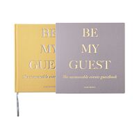 PRINTWORKS Printworks Guestbook Beige/Yellow