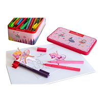 FABER-CASTELL Faber-Castell CONNECTOR Ballerina - fiberspetspenna - olika klara färger (paket om 33)