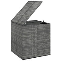 vidaXL Dynbox PE-rotting 100x97,5x104 cm grå