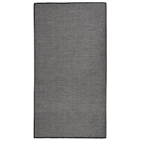 vidaXL Utomhusmatta plattvävd 80x150 cm grå