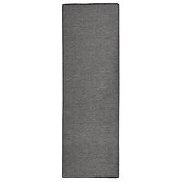 vidaXL Utomhusmatta plattvävd 80x250 cm grå