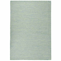 vidaXL Utomhusmatta plattvävd 160x230 cm turkos