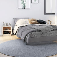 vidaXL Sängbord 2 st 40x34x40 cm massivt furuträ
