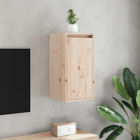 vidaXL Väggskåp 30x30x60 cm massiv furu