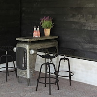 Esschert Design Esschert Design Traktorpall traktor svart