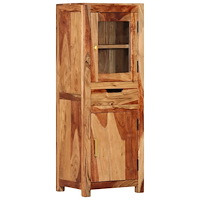 vidaXL Högskåp 40x34x110 cm massivt akaciaträ