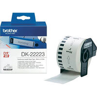 Brother Tape DK22223 50mm Black on White