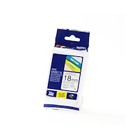 Brother Tape TZE-241 18mm Black on White