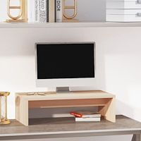 vidaXL Skärmställ 50x27x15 cm massiv furu