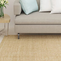 vidaXL Matta naturlig sisal 100x350 cm