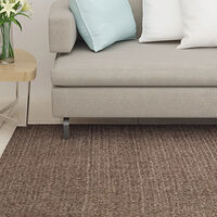 vidaXL Matta naturlig sisal 66x350 cm brun