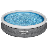 Bestway Bestway Trädgårdspool rund 366x76 cm