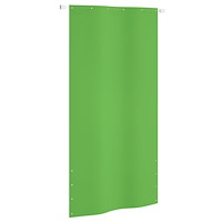 vidaXL Balkongskärm ljusgrön 120x240 cm oxfordtyg