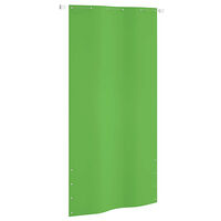 vidaXL Balkongskärm ljusgrön 120x240 cm oxfordtyg