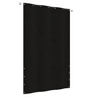 vidaXL Balkongskärm svart 140x240 cm oxfordtyg