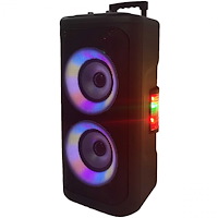 Denver Party-högtalare Portabel 2x6,5 woofer Bluetooth LED-ljus 400W max TSP-353