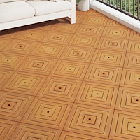 vidaXL Trall 20 st brun 30x30 cm massivt akaciaträ