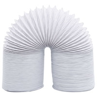 vidaXL Frånluftsslang PVC 6 m 10 cm