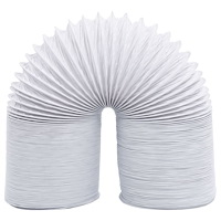 vidaXL Frånluftsslang PVC 6 m 10 cm