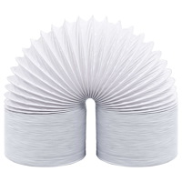 vidaXL Frånluftsslang PVC 6 m 12,5 cm