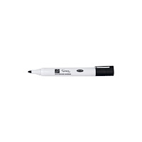 Lyreco Whiteboardpenna LYRECO drywipe rund sva