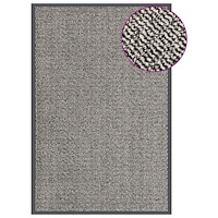 vidaXL Dörrmatta tuftad 80x120 cm ljusbrun