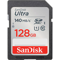 SANDISK Minneskort SDXC Ultra 128GB 140MB/s