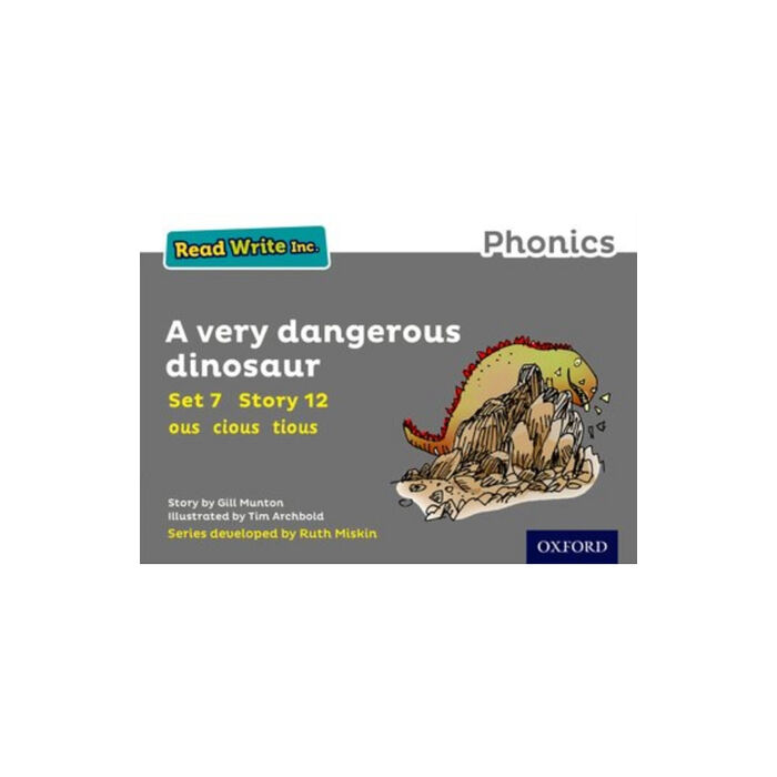Read Write Inc. Phonics: A Very Dangerous Dinosaur (Grey Set 7 ...