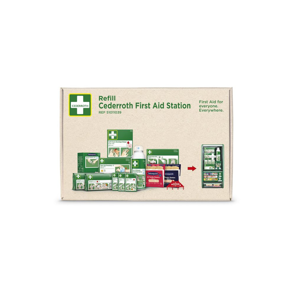 Refill Första Hjälpen-station CEDERROTH